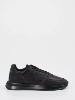 Philippe Model – Sneaker aus Kalbleder schwarz