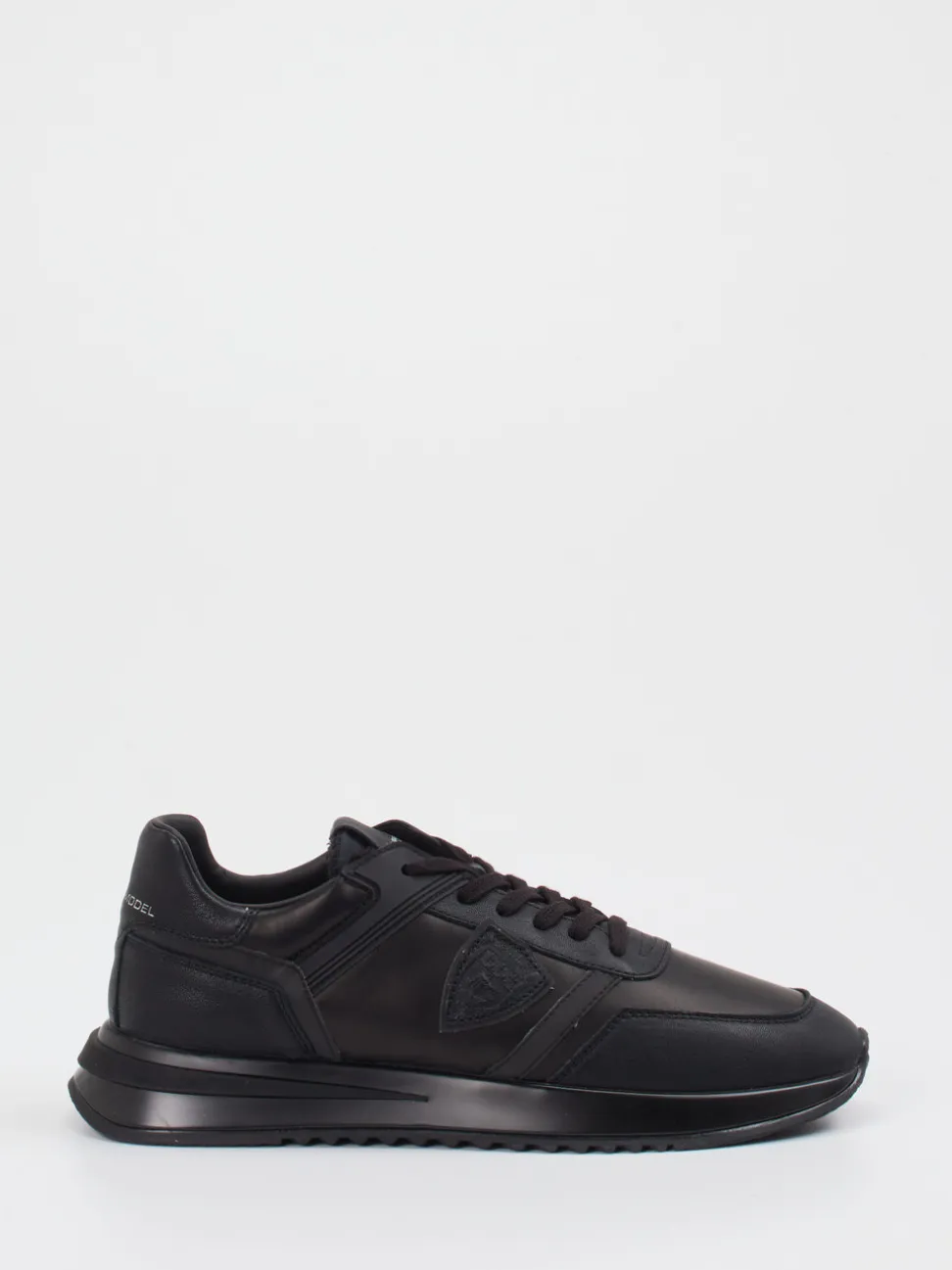 Philippe Model – Sneaker aus Kalbleder schwarz