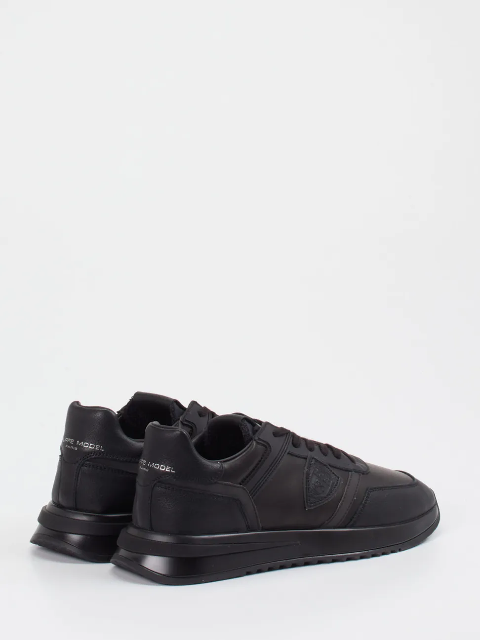 Philippe Model – Sneaker aus Kalbleder schwarz