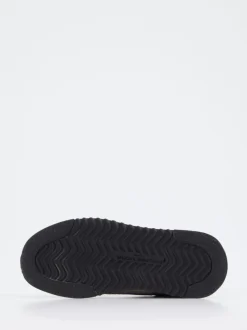 Philippe Model – Sneaker aus Velours und Mesh grau