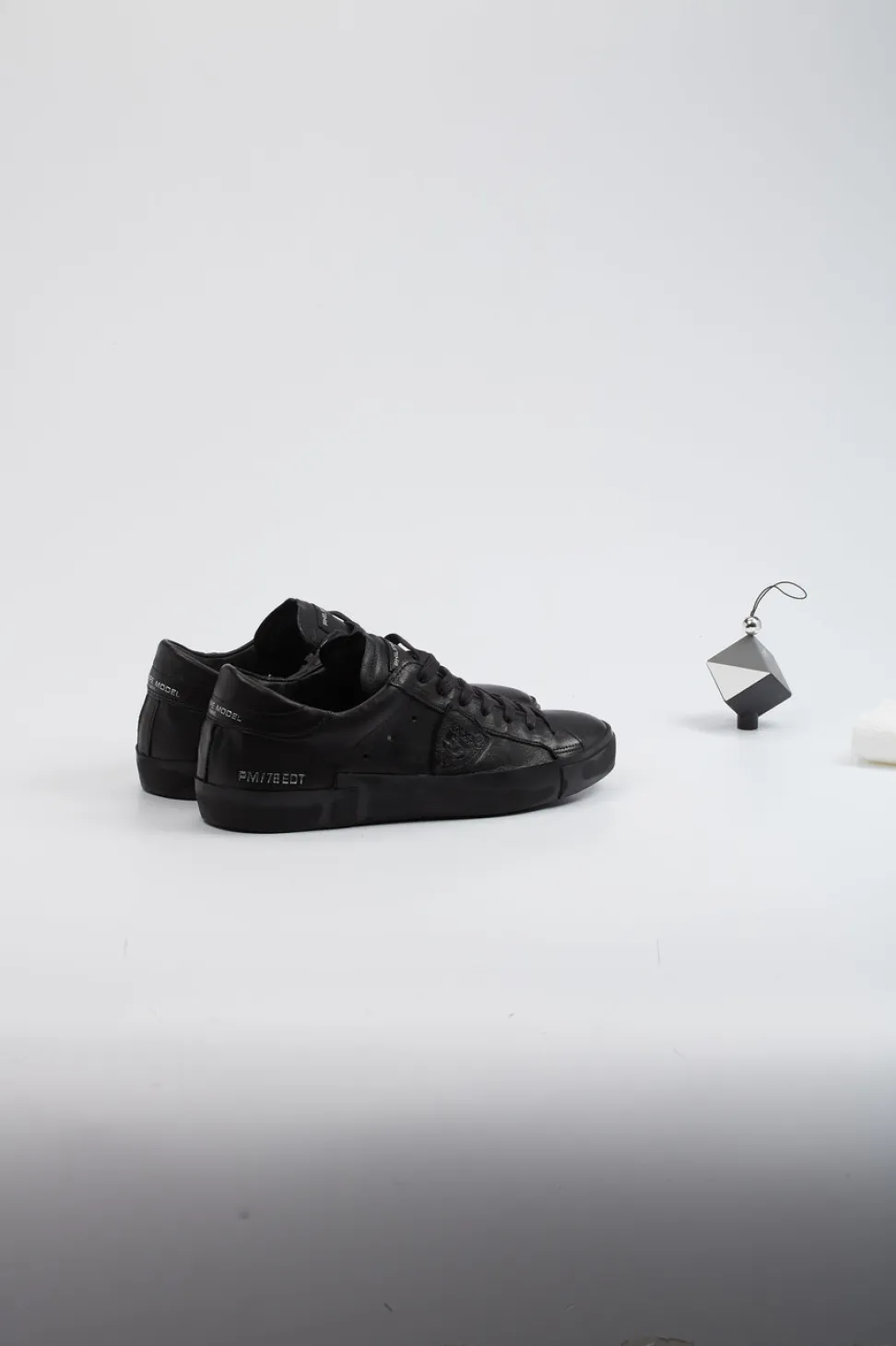 Philippe Model – Sneaker aus Kalbleder Schwarz