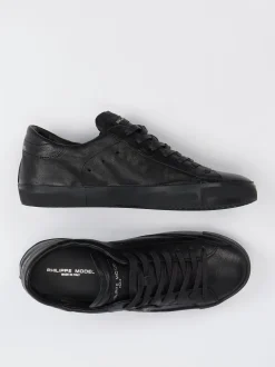 Philippe Model – Sneaker aus Kalbleder Schwarz