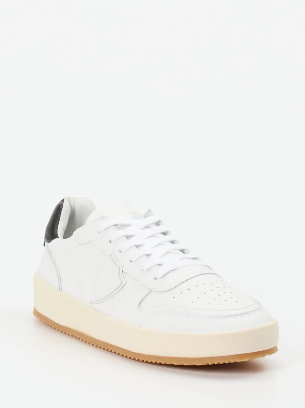 Philippe Model – Sneaker aus Kalbleder in Weiß