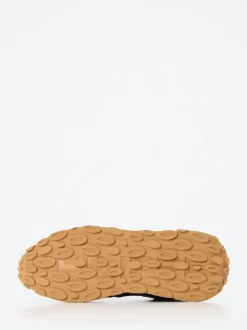 Philippe Model – Sneaker aus Ponyfell und Metallic-Leder