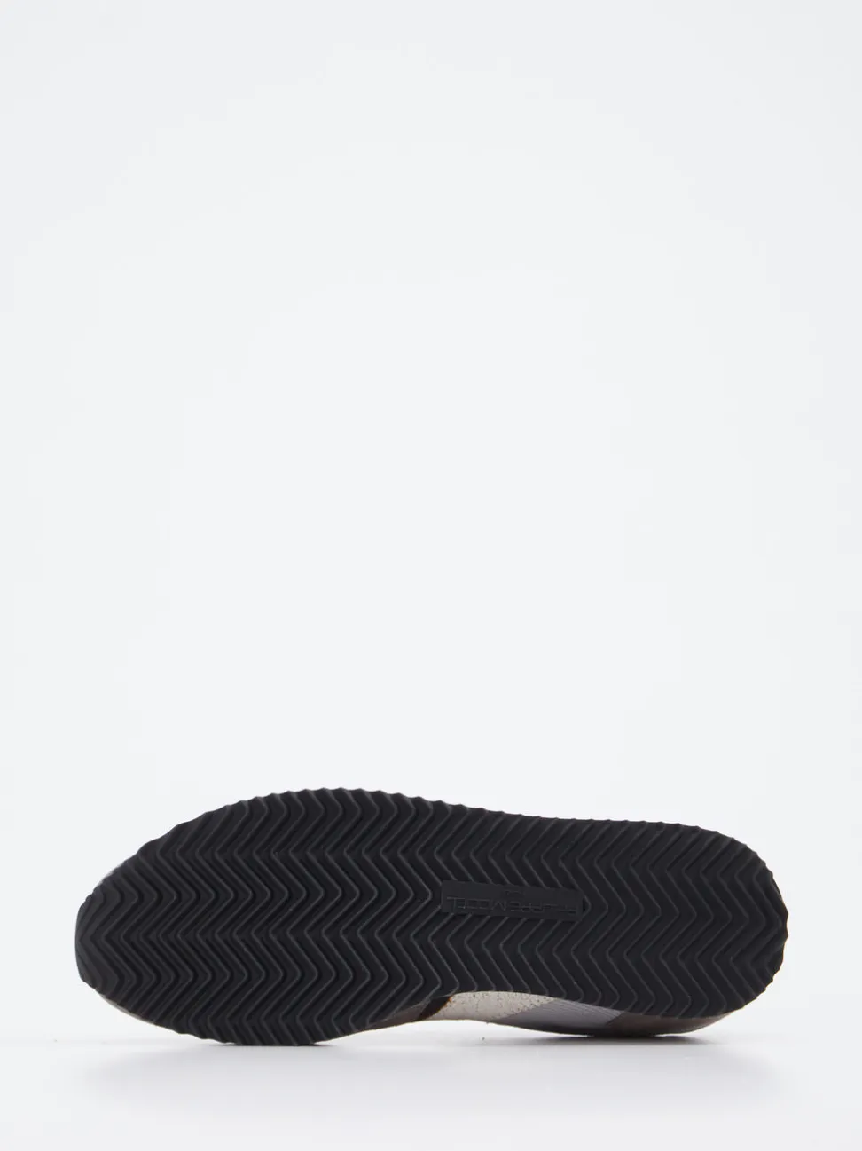 Philippe Model – Sneaker aus Veloursleder-Mesh Grau