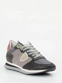 Philippe Model – Sneaker aus Kalbleder im Retro-Stil