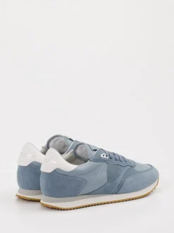 Philippe Model – Sneaker aus Velourleder Taubenblau