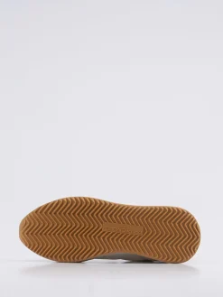 Philippe Model – Sneaker aus Veloursleder Off-White