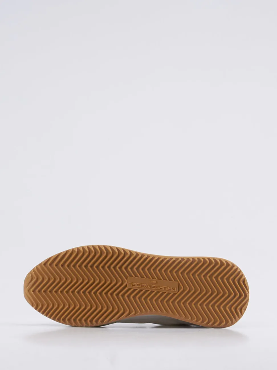 Philippe Model – Sneaker aus Veloursleder Off-White