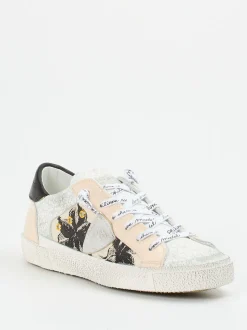 Philippe Model – Sneaker aus geprägtem Leder multicolor