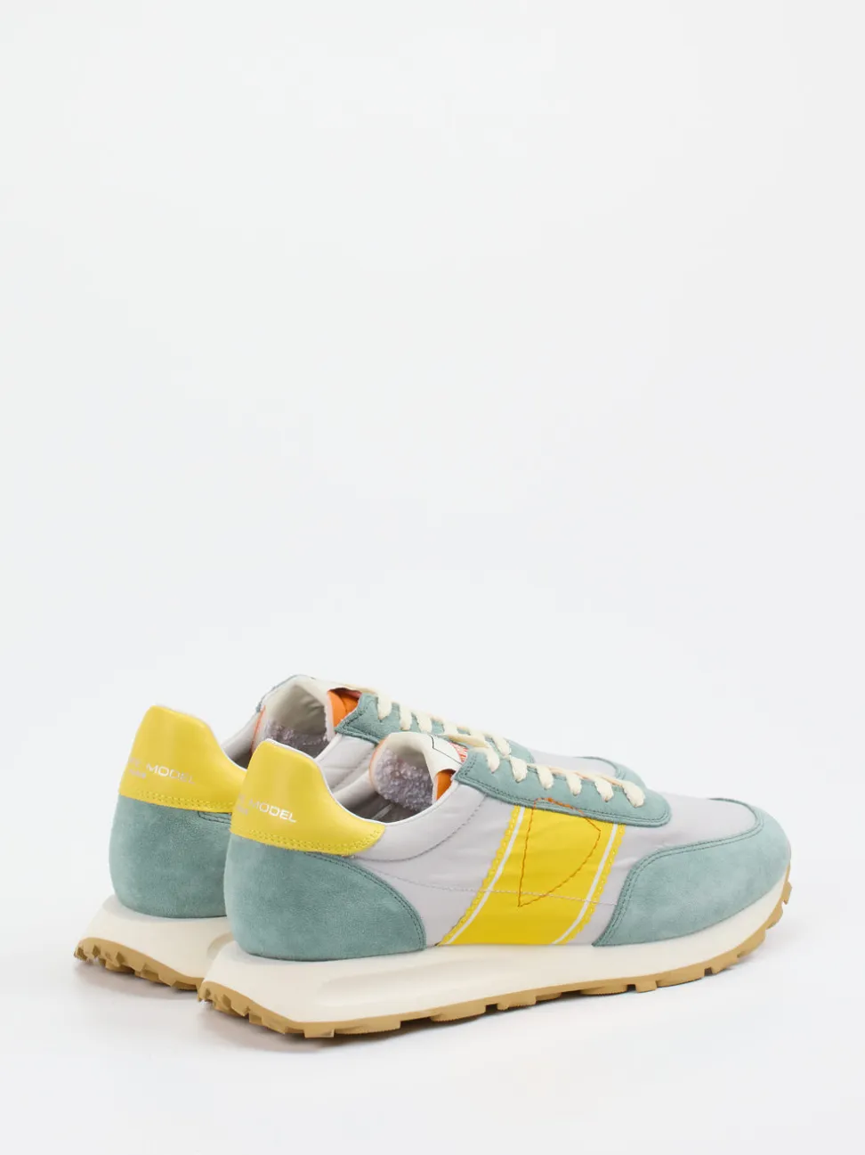 Philippe Model – Sneaker aus Veloursleder und Nylon