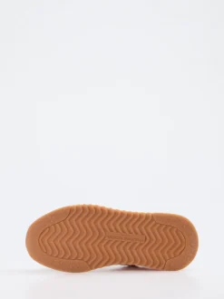 Philippe Model – Sneaker aus Veloursleder und Textil in Rosé