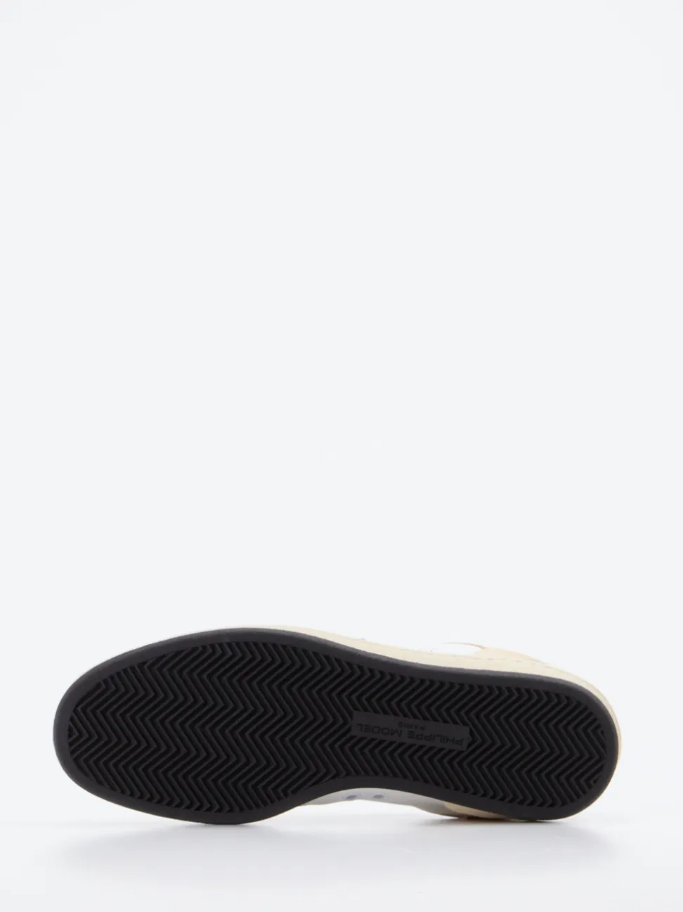 Philippe Model – Sneaker aus Kalbleder in Weiß