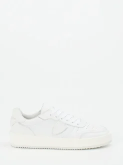 Philippe Model – Sneaker aus Kalbleder Weiß