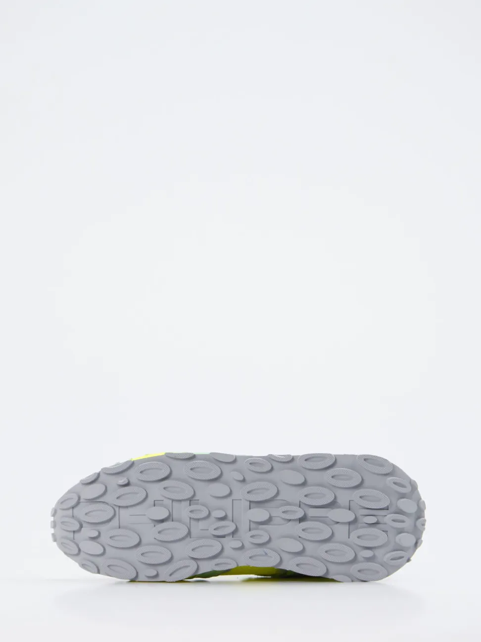 Philippe Model – Sneaker aus Mesh und Veloursleder Neongelb