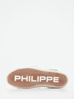 Philippe Model – Sneaker aus Kalbleder Color-Blocking