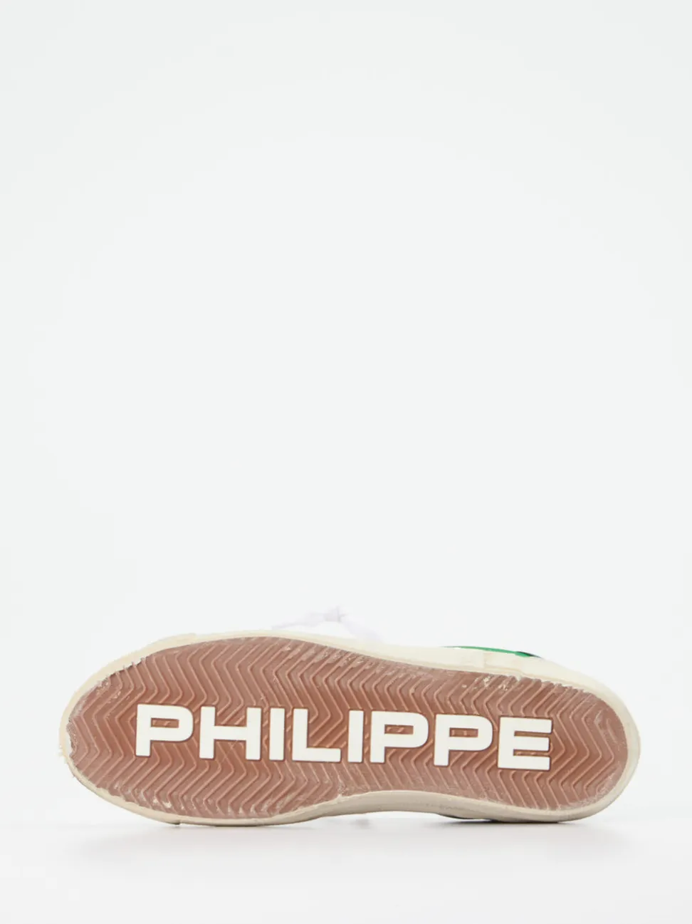 Philippe Model – Sneaker aus Kalbleder Color-Blocking