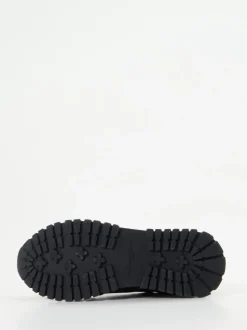 Philippe Model – Sneaker aus Veloursleder und Metallicleder