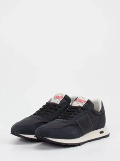 Philippe Model – Sneaker aus Veloursleder und Nylon Schwarz