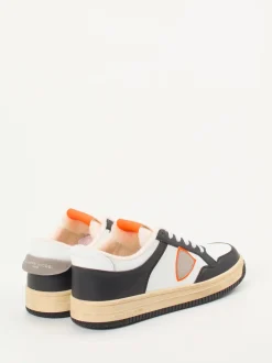 Philippe Model – Sneaker aus veganem Glattleder weiß