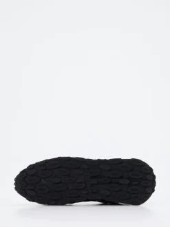 Philippe Model – Sneaker aus Leder-Mix Schwarz