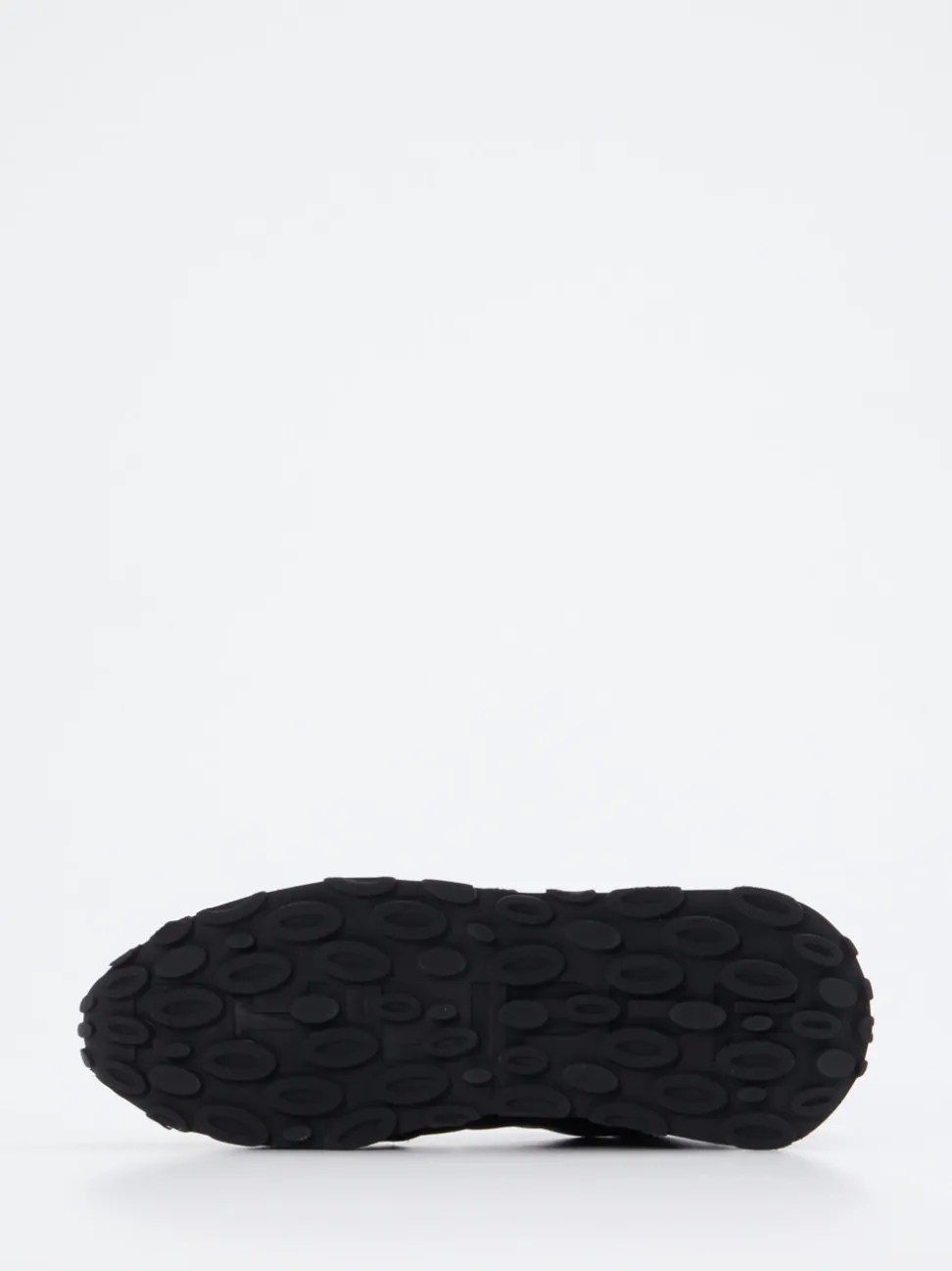 Philippe Model – Sneaker aus Leder-Mix Schwarz