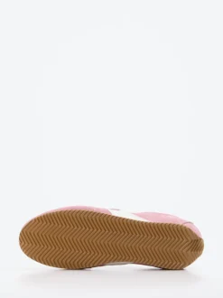 Philippe Model – Sneaker aus Veloursleder in Rosa