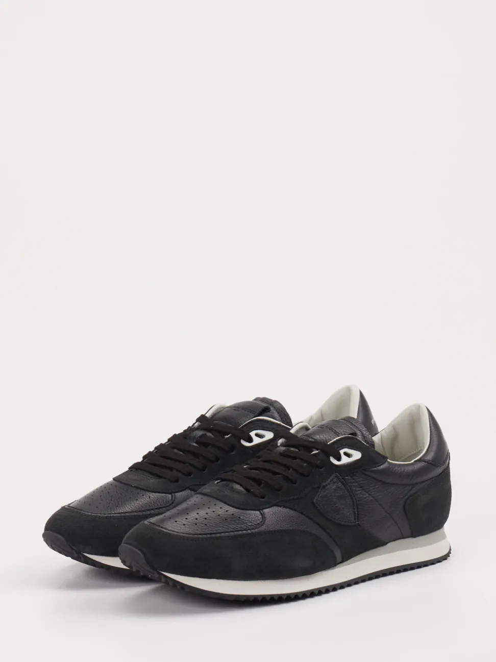 Philippe Model – Sneaker aus Velourleder und Glattleder
