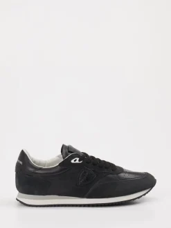 Philippe Model – Sneaker aus Velourleder und Glattleder