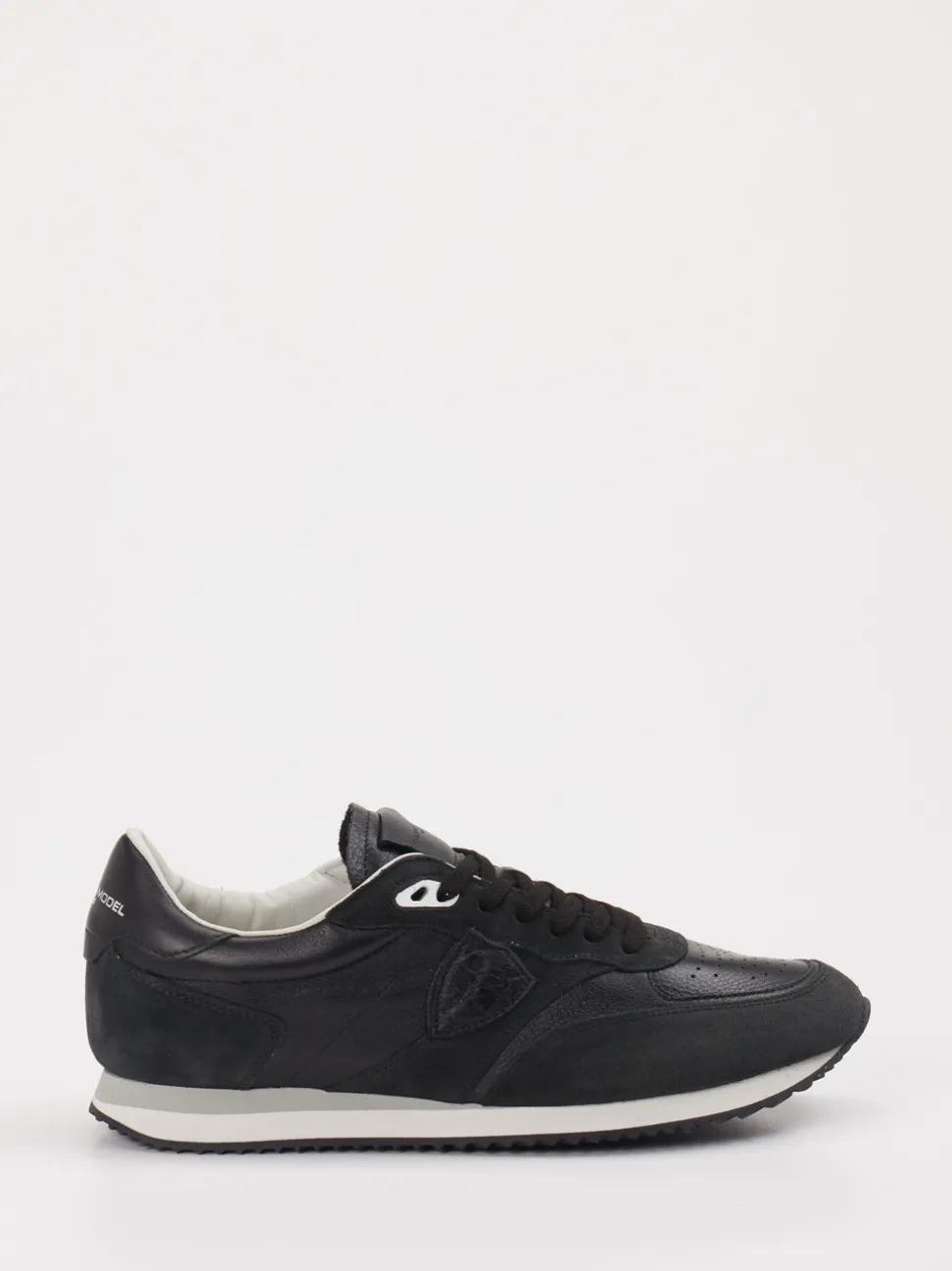 Philippe Model – Sneaker aus Velourleder und Glattleder