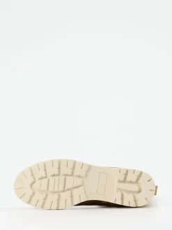 Piedi Nudi – Chelsea Boots aus Veloursleder cognacbraun