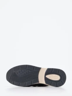 Piedi Nudi – Chunky Sneaker aus Veloursleder Schwarz
