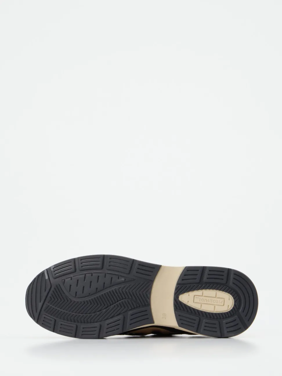 Piedi Nudi – Chunky Sneaker aus Veloursleder multi