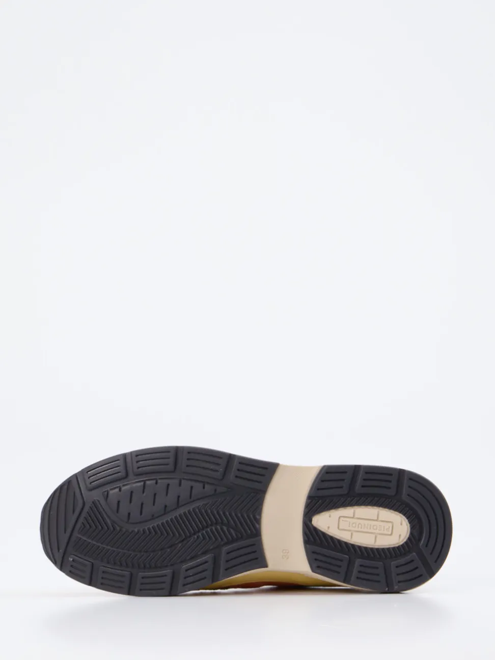 Piedi Nudi – Chunky Sneaker aus Veloursleder-Textil Mix