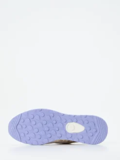 Piedi Nudi – Low-Top-Sneaker aus Metallicleder multicolor