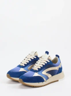 Piedi Nudi – Retro-Sneaker aus Veloursleder und Mesh