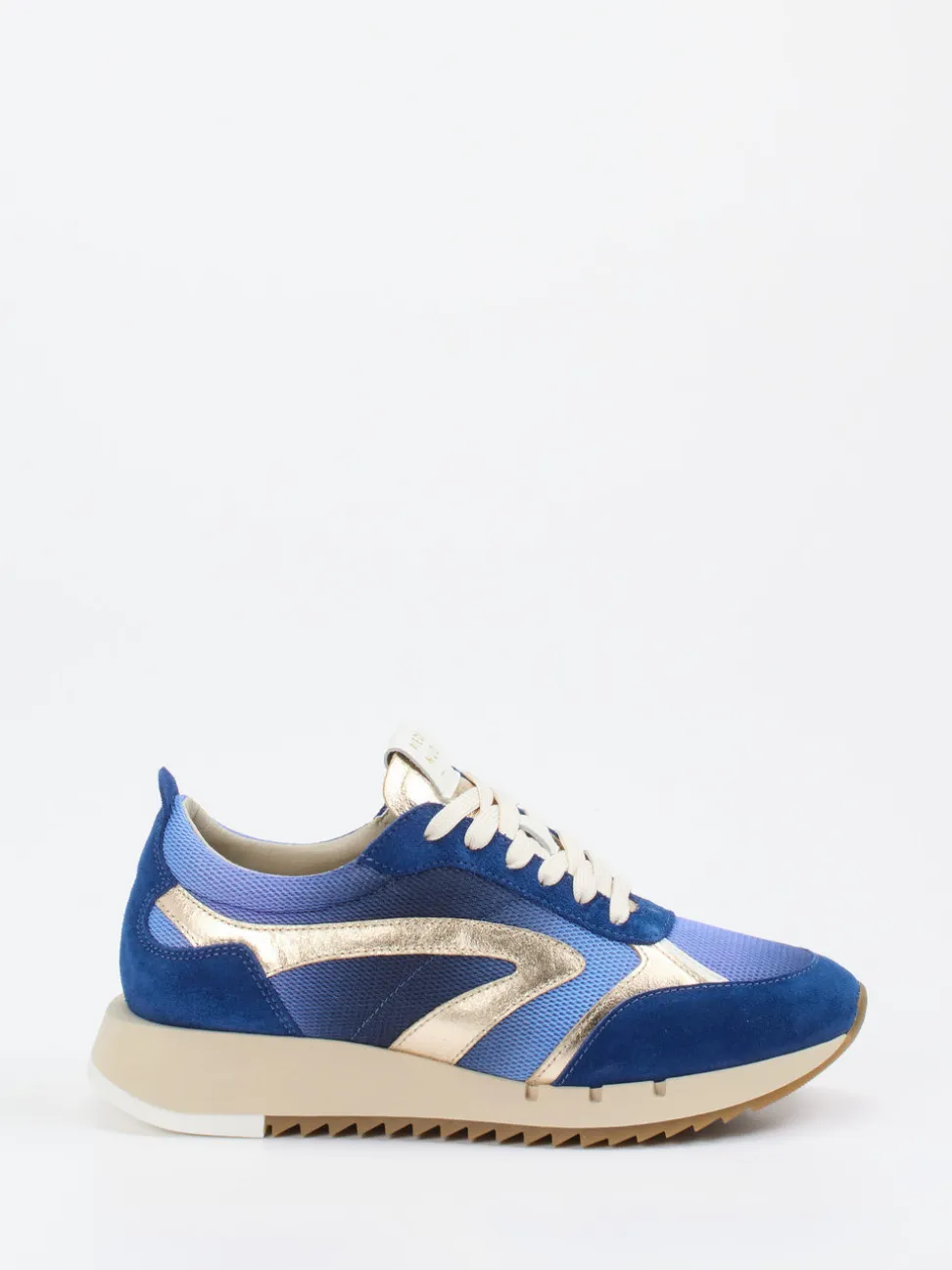 Piedi Nudi – Retro-Sneaker aus Veloursleder und Mesh
