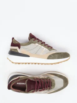 Piedi Nudi – Retro-Sneaker aus Veloursleder und Textil