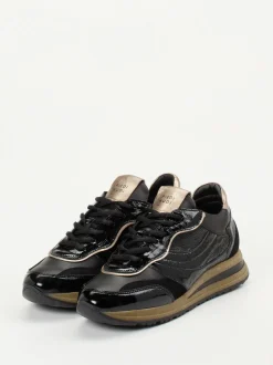 Piedi Nudi – Sneaker aus Kalbleder mit Metallic-Details