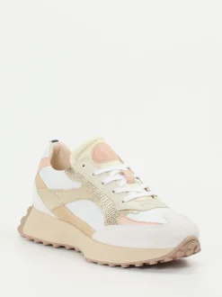 Piedi Nudi – Sneaker aus Kalbleder mit Metallic-Finish