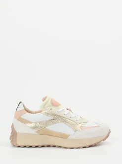 Piedi Nudi – Sneaker aus Kalbleder mit Metallic-Finish