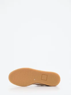 Piedi Nudi – Sneaker aus Velour/Leder in Roségold