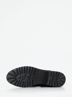 Piedi Nudi – Stiefelette aus Kalbleder Schwarz