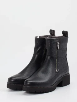Piedi Nudi – Stiefeletten aus Kalbleder Schwarz