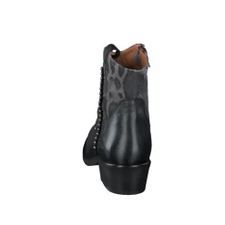 Piedi Nudi – Western-Stiefelette aus Kalbleder schwarz
