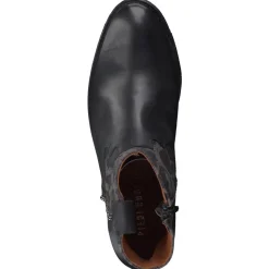 Piedi Nudi – Western-Stiefelette aus Kalbleder schwarz