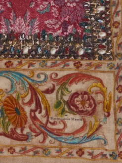 Pierre-Louis Mascia – Schal aus Kaschmir mit Blumenmuster