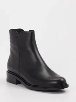 Piesanto – Stiefelette aus Kalbleder schwarz
