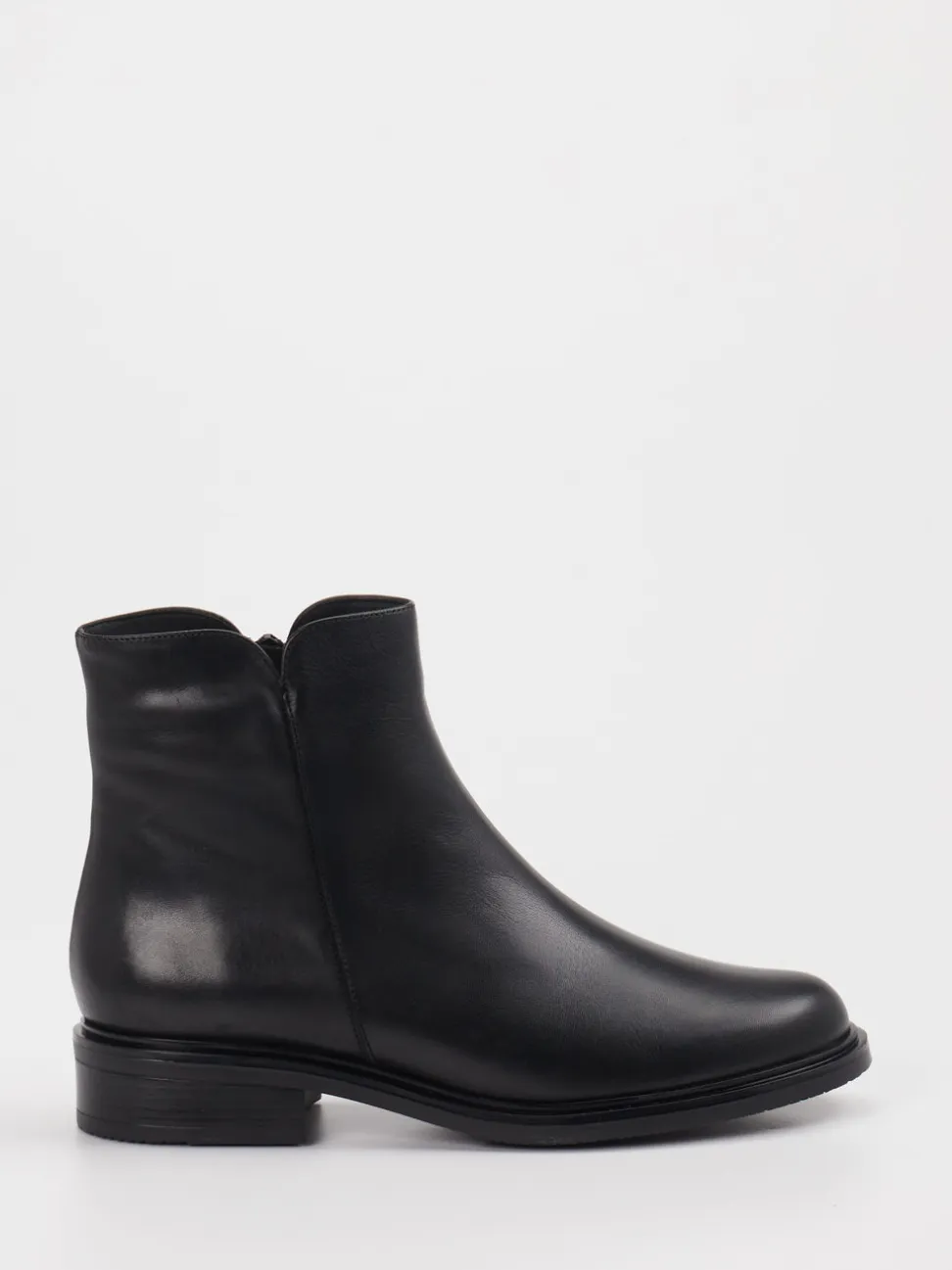 Piesanto – Stiefelette aus Kalbleder schwarz