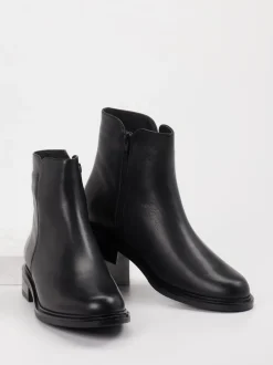 Piesanto – Stiefelette aus Kalbleder schwarz